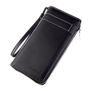✨✨BRAND NEW Womens  Casual Thin Long Wallet Leather Cash Clip Phone Holder